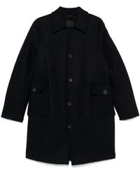 Givenchy - Virgin Wool Long Coat - Lyst