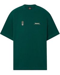 Timberland - Graphic Cotton T Shirt - Lyst