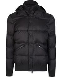 emporio armani down padded jacket