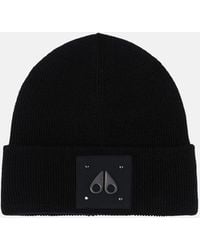 Moose Knuckles - Logo Icon Beanie Hat - Lyst