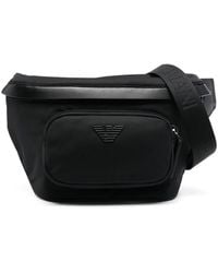 Emporio Armani - Branded Belt Bag - Lyst