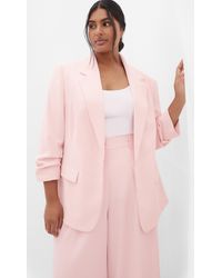 City Chic - Plus Size Abbie Baby Blazer - Lyst