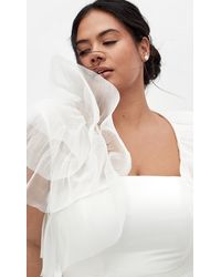 City Chic - Plus Size Tulle Sweetheart Bolero Jacket - Lyst