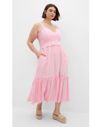 City Chic - Plus Size Brielle Maxi Dress - Lyst