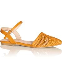City Chic - Plus Size Wide Fit Rosalie Flat - Lyst