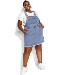 overall blue jean dress
