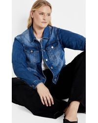 City Chic - Plus Size Kira Denim Jacket - Lyst