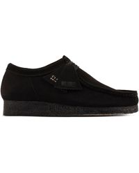 Clarks Wallabee Womens Shoes - Black