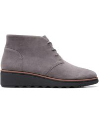 clarks sharon hop wedge bootie