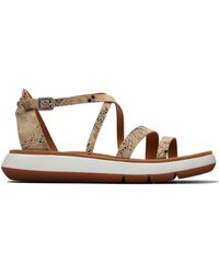 clarks hollow carved casual sandals