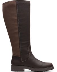 Clarks Knee-high boots for Women | Online Sale up to 66% off | Lyst