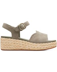 Clarks Wedge sandals for Women - Up to 84% off at Lyst.com