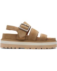 Clarks Flat sandals for Women | Online Sale up to off | Lyst