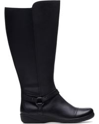 clarks cheyn meryl women's tall boots