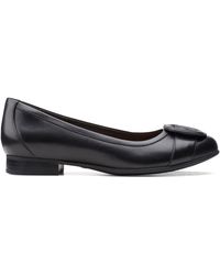 clarks unstructured ballet flats