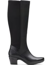 clarks emslie march wide calf