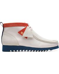 clarks high top trainers