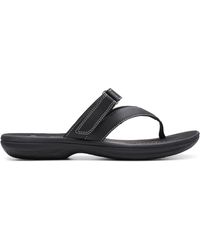 clarks roxanna flip flops