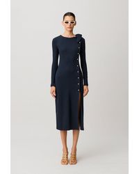 Claudie Pierlot - Long Knit Dress - Lyst