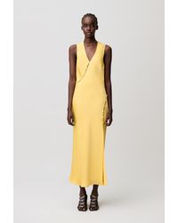 Claudie Pierlot - Flowy Satin Dress - Lyst