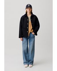 Claudie Pierlot - Short Wool Tailored Coat - Lyst