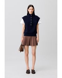 Claudie Pierlot - Sleeveless Wool Jumper - Lyst
