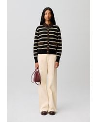 Claudie Pierlot - Striped Cardigan - Lyst