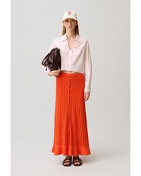 Claudie Pierlot - Jupe Longue Crochet - Lyst