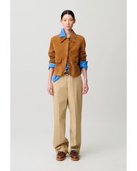 Claudie Pierlot - Suede Leather Jacket - Lyst