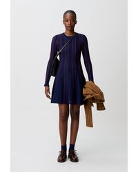 Claudie Pierlot - Short Knitted Skater Dress - Lyst