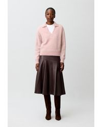 Claudie Pierlot - Relaxed Fluffy Knit Jumper - Lyst