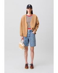 Claudie Pierlot - Oversized Knit Cardigan - Lyst