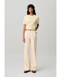 Claudie Pierlot - High-Waisted Flared Denim Jeans - Lyst