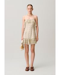 Claudie Pierlot - Printed Short Dress - Lyst