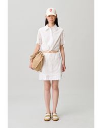 Claudie Pierlot - Short Lace Skirt - Lyst