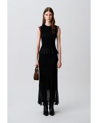 Claudie Pierlot - High Neck Knit Top - Lyst