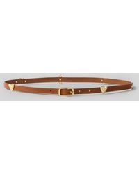 Claudie Pierlot - Vegetable-Tanned Leather Charm Belt - Lyst