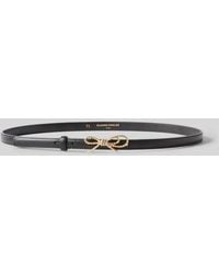 Claudie Pierlot - Leather Bow Belt - Lyst