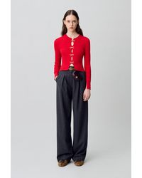 Claudie Pierlot - Feinstrickpullover Knoten-Details - Lyst