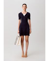 Claudie Pierlot - Fitted Knit Dress - Lyst