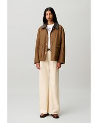 Claudie Pierlot - Short Waxed Parka - Lyst