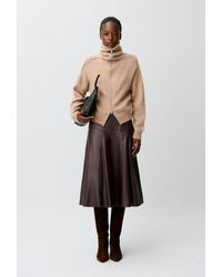 Claudie Pierlot - Brushed Effect Knit Cardigan - Lyst
