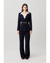 Claudie Pierlot - Double-Breasted Tailored Jacket - Lyst