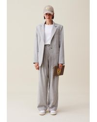 Claudie Pierlot - Wool-Blend Tailored Jacket - Lyst