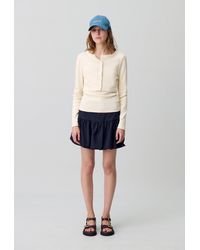 Claudie Pierlot - Set Aus T-Shirt Und Strickjacke - Lyst