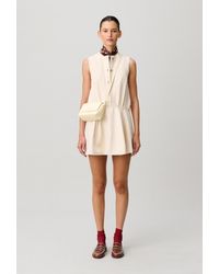 Claudie Pierlot - Flared Light Denim Dress - Lyst