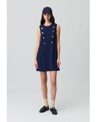 Claudie Pierlot - Tailliertes Kurzes Kleid - Lyst