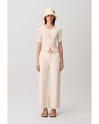 Claudie Pierlot - Floral Knit Cardigan - Lyst