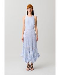 Claudie Pierlot - Polka Dot Midi Dress - Lyst