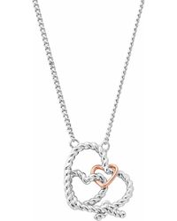 Clogau - Forever Yours Sterling Bound Necklace - Lyst